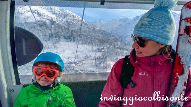 sciare con i bambini a sestriere